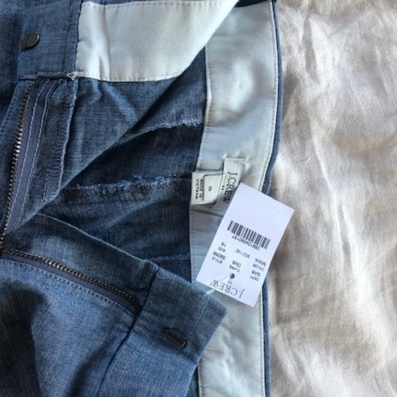 J.Crew Chambray Shorts, Size 16, 5” length - NWT - Picture 5 of 6